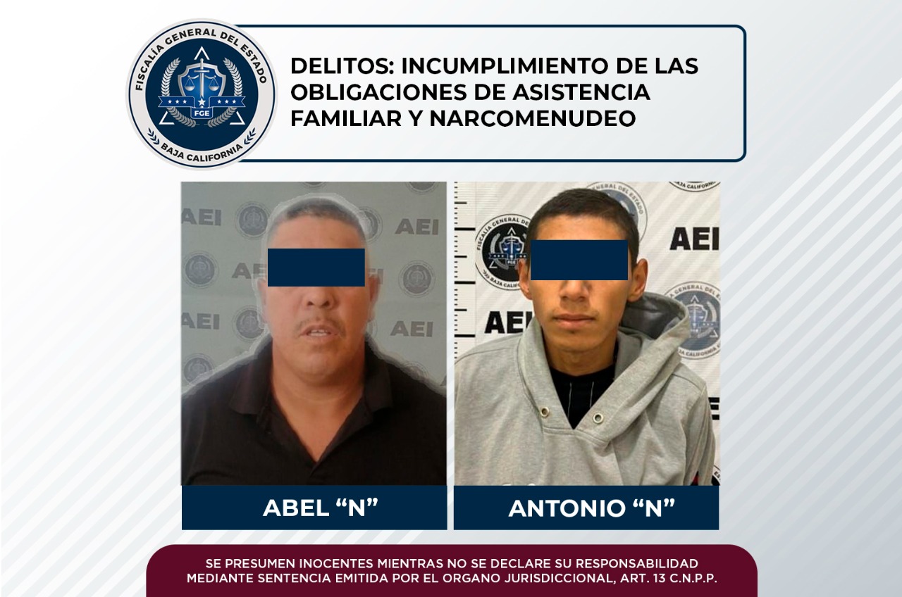 Elementos de la AEI capturan a dos hombres con orden de aprehensión