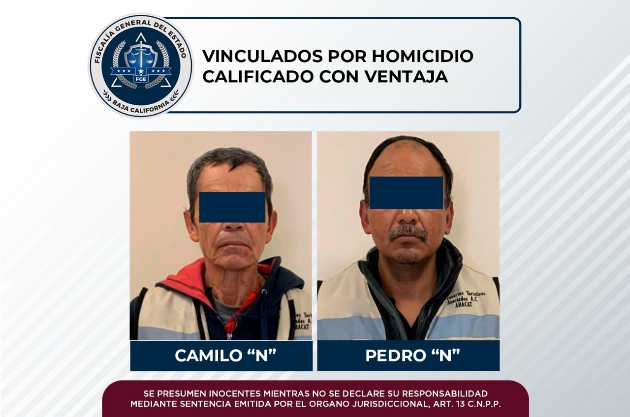 En prisión preventiva dos hombres por homicidio calificado con ventaja