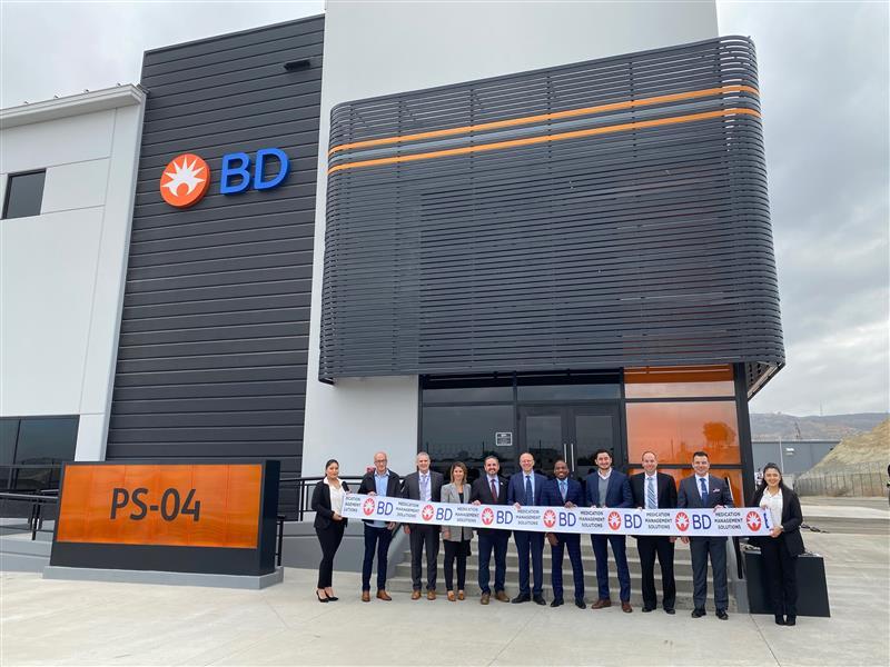 Inaugura BD en Tijuana una nueva planta de dispositivos de gestión de medicamentos con inversión de $38.6 MDD