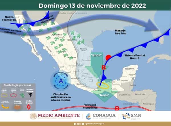 Se espera disminución de temperatura y fuertes vientos en BC: Protección Civil