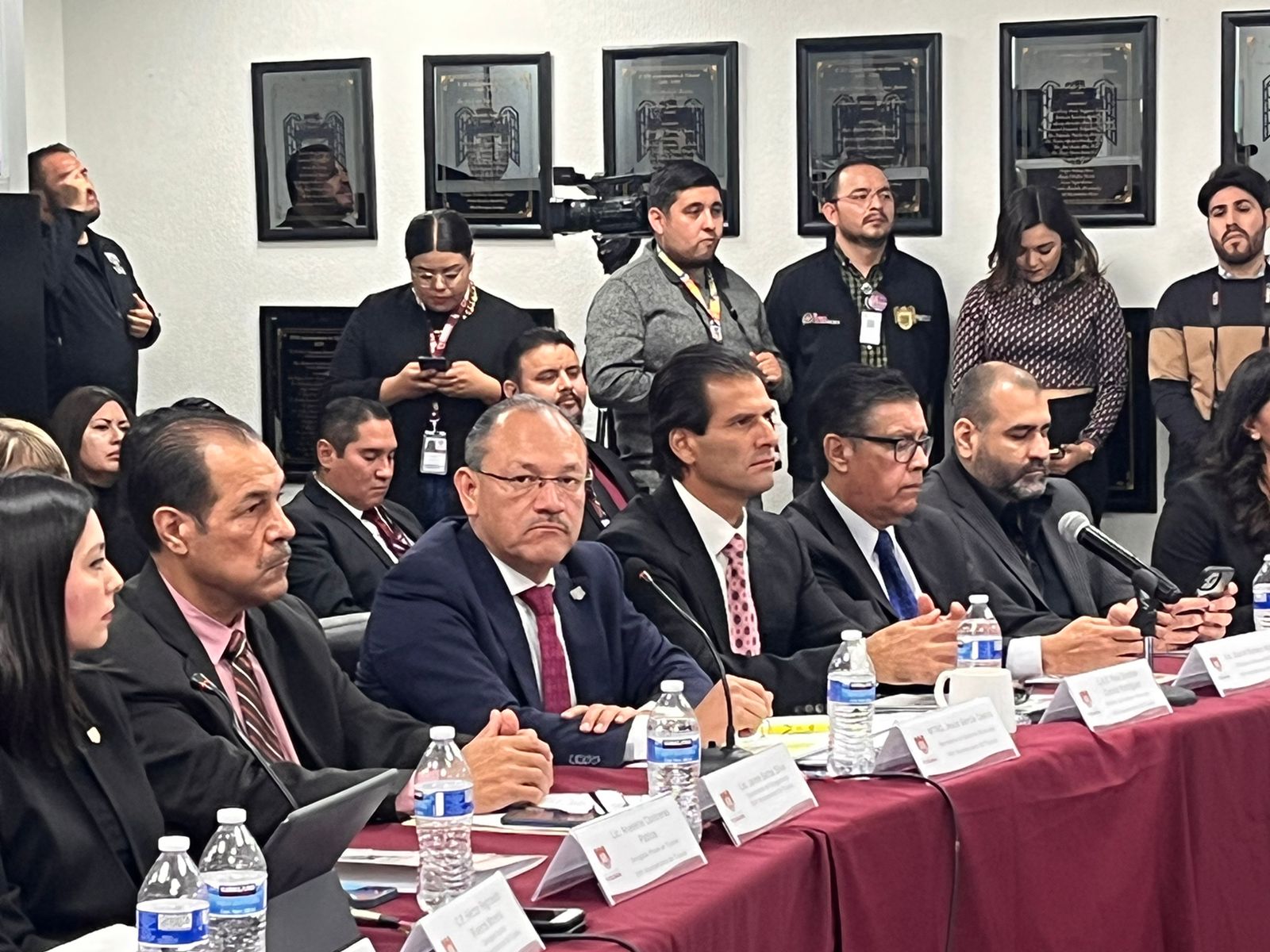 Desahogo de glosas encabezado por el Secretario de Gobierno de Tijuana Jesús García Castro