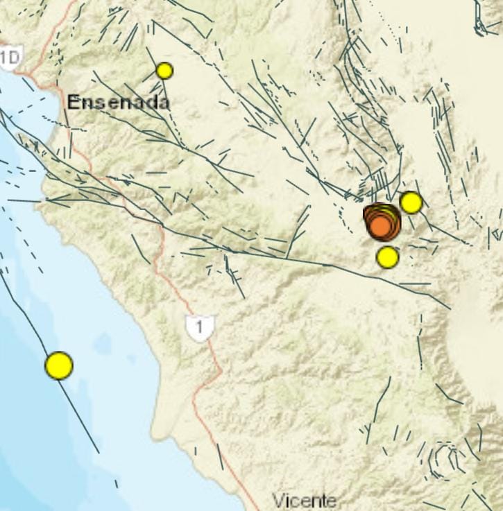 Reporta Protección Civil Sismo con magnitud de 4 en poblado de Ensenada