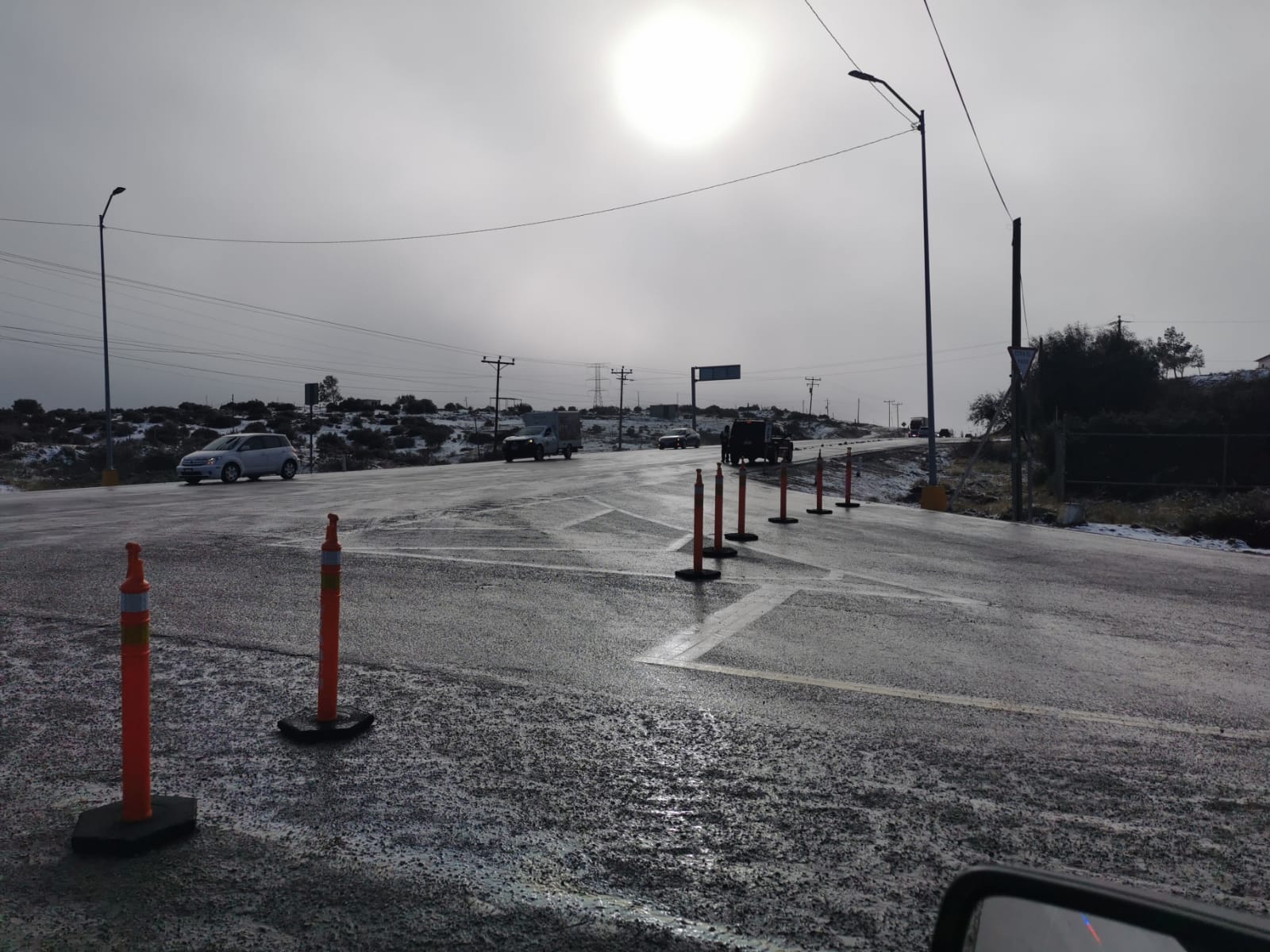 Atiende Protección Civil Baja California pormenores de tormenta invernal