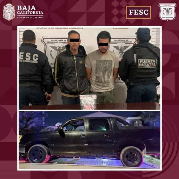 Detienen agentes de FESC a cinco hombres por el delito de narcomenudeo