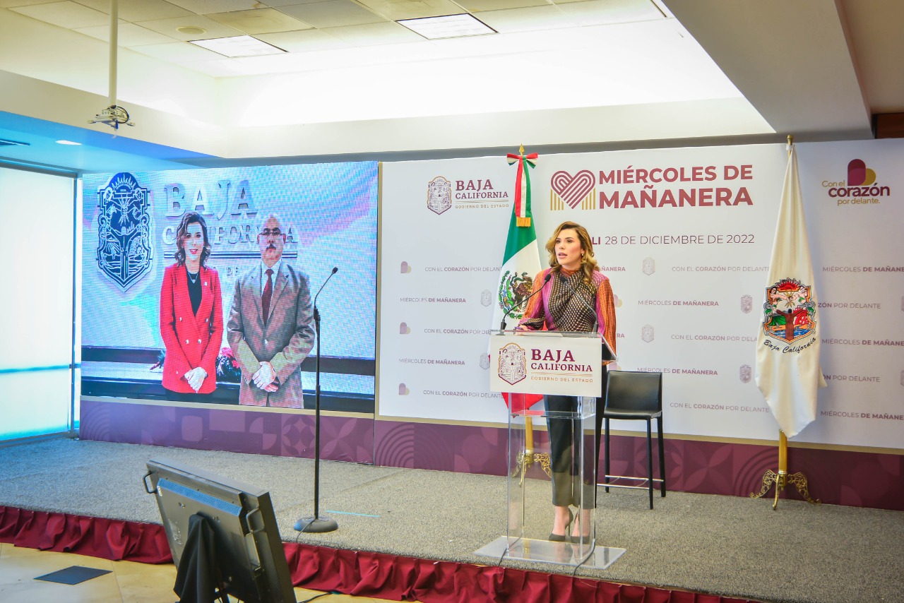 Reduce estrategia de seguridad estatal homicidios en BC durante el 2022: Marina del Pilar