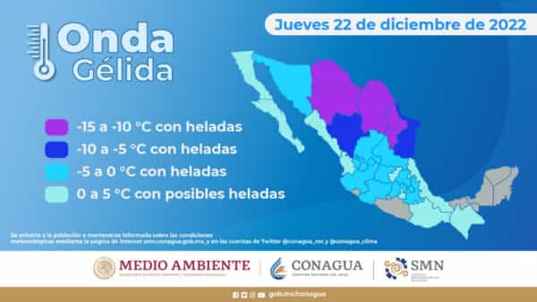 Habrá nuevo descenso de temperatura en BC a partir del jueves: Protección Civil Estatal