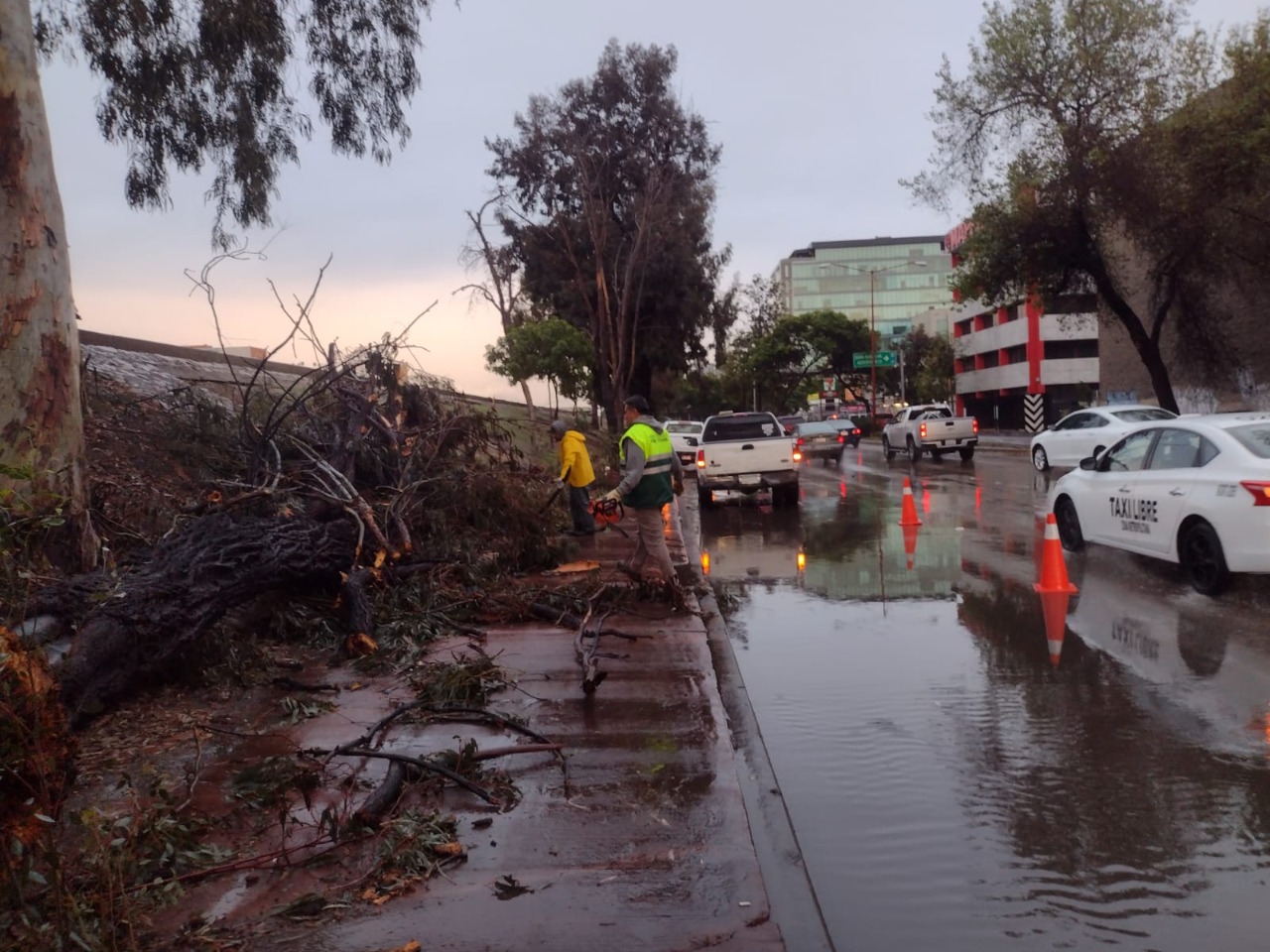 Mantiene CESPT monitoreo permanente por la entrada de la segunda tormenta invernal