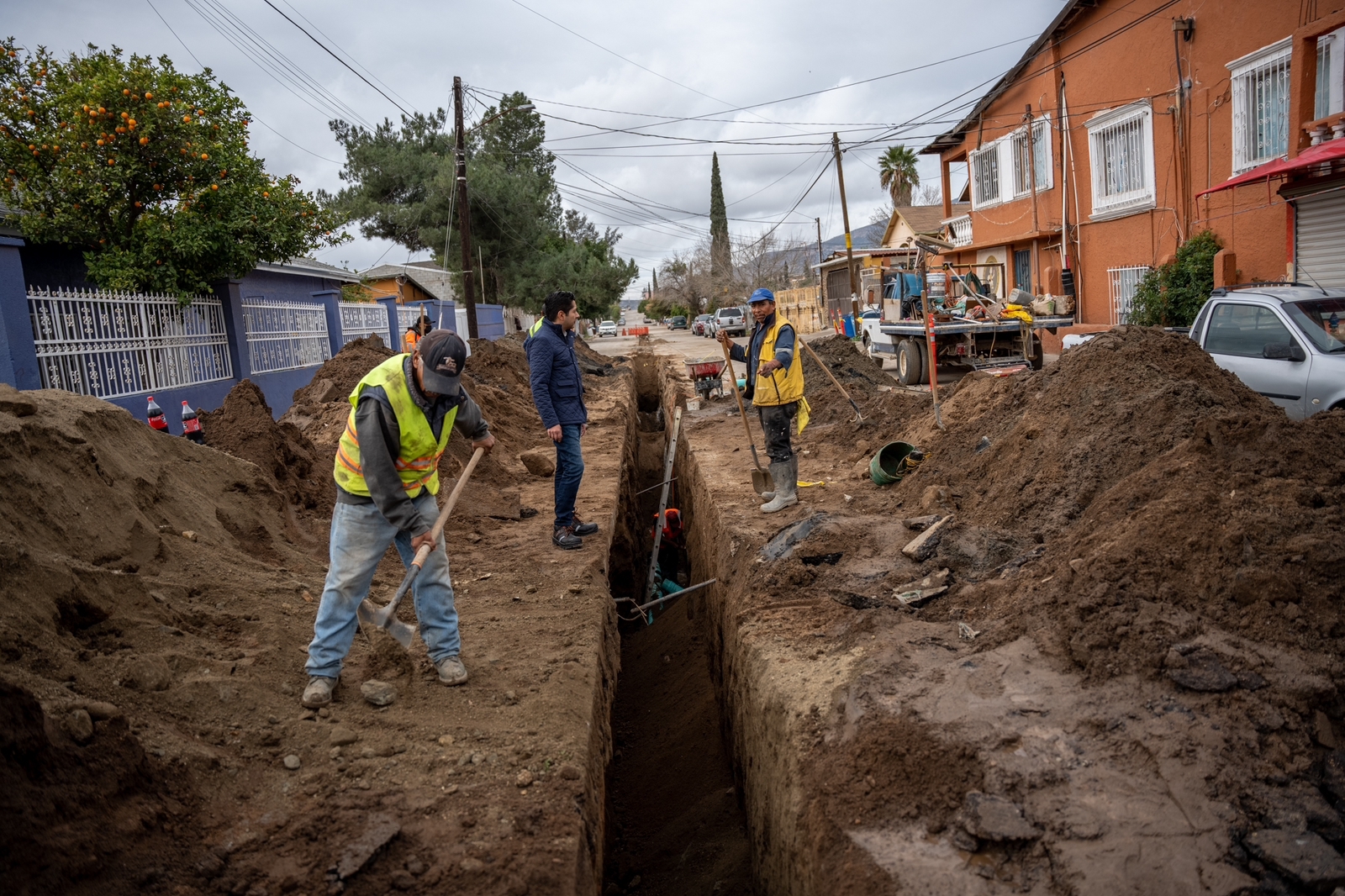 Muestra 85 por ciento de avance la segunda etapa de alcantarillado sanitario en colonia Benito Juárez: CESPTE