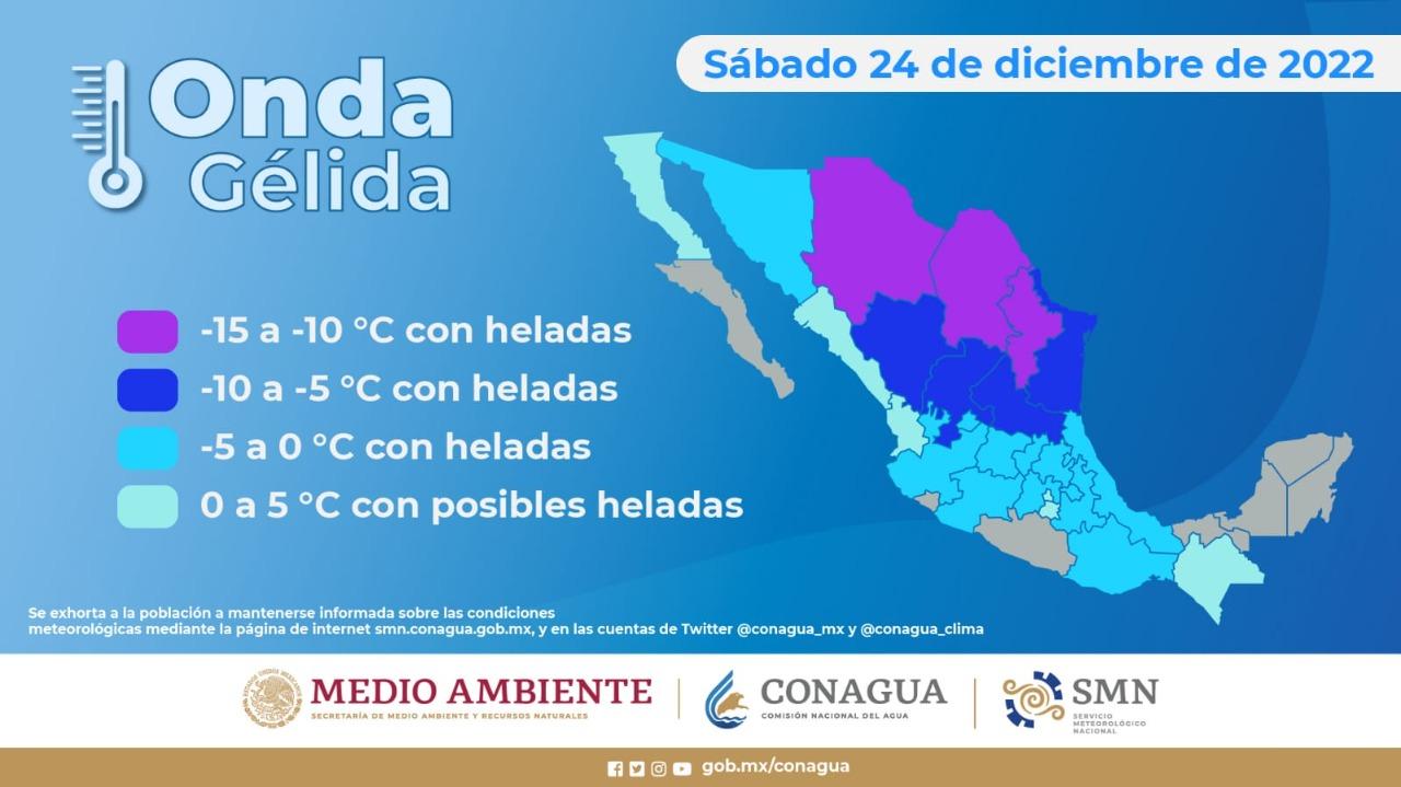 Habrá nuevo descenso de temperatura en BC a partir del jueves: Protección Civil Estatal