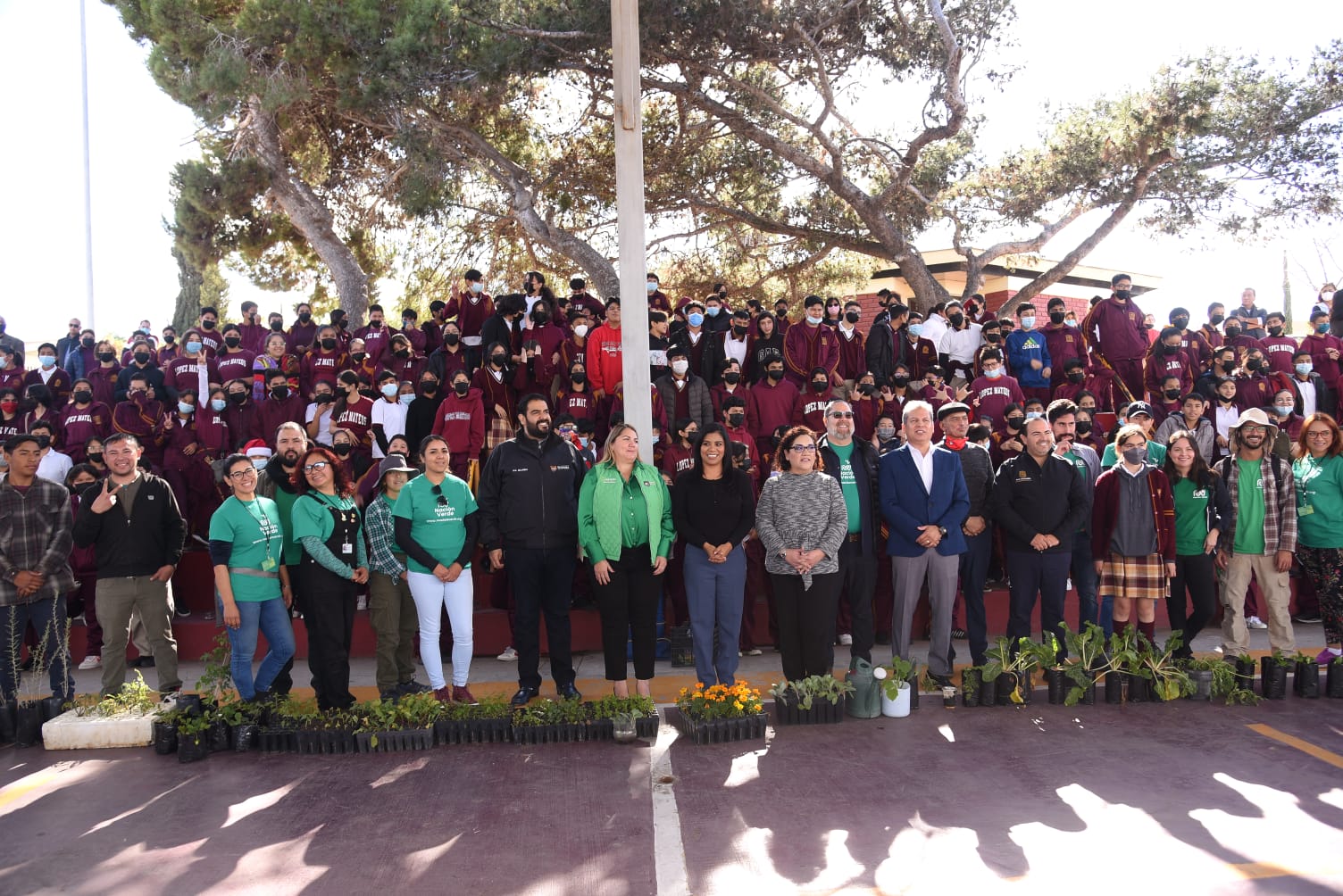 Alcaldesa Montserrat Caballero encabeza clausura del programa “Escuelas verdes”