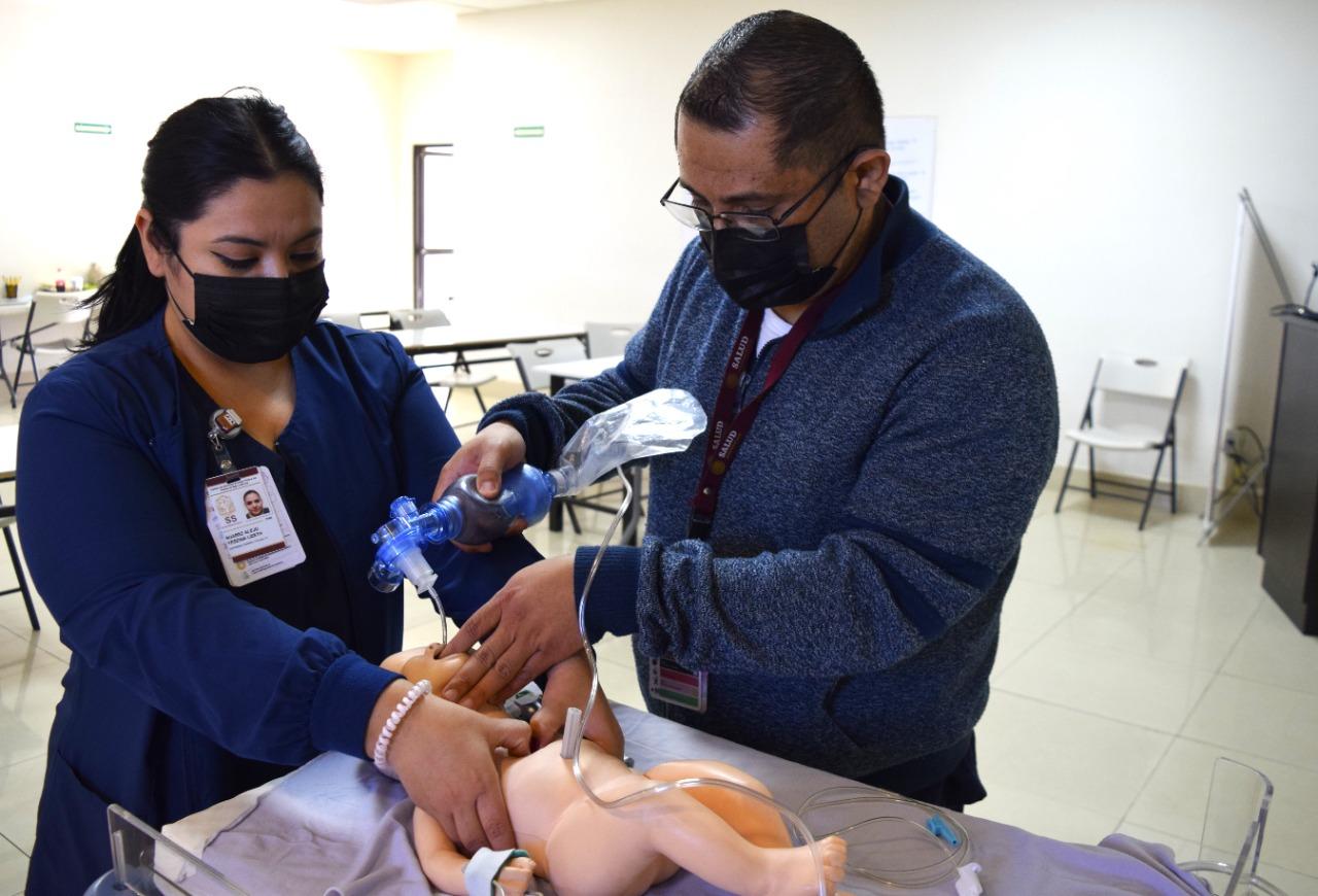 Cierra ciclo de capacitaciones de reanimación neonatal en Hospital Materno Infantil de Mexicali