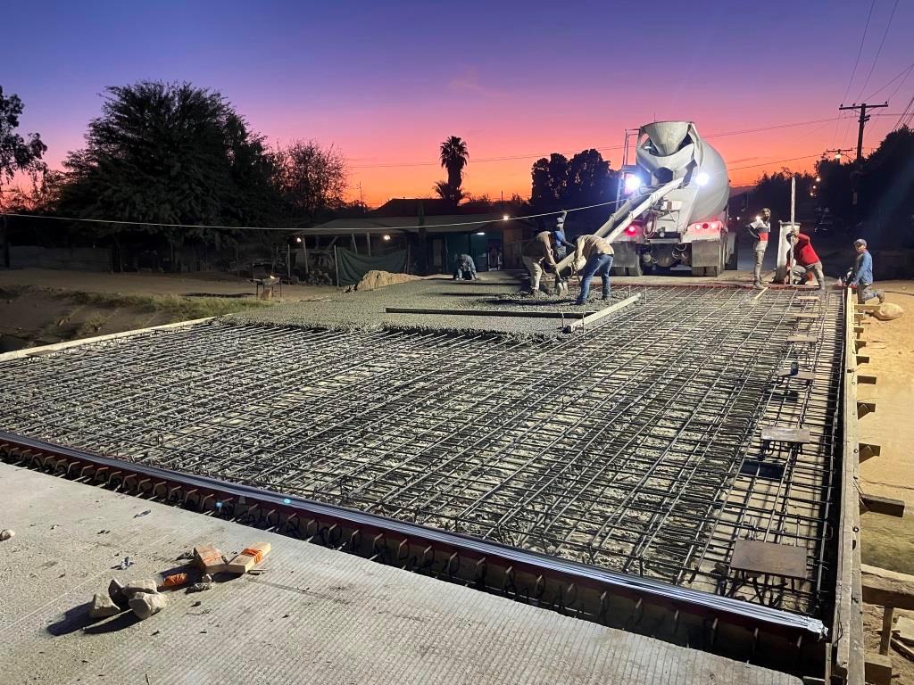 Apertura SIDURT el cruce vehicular de acceso al ejido Pátzcuaro en el Valle de Mexicali