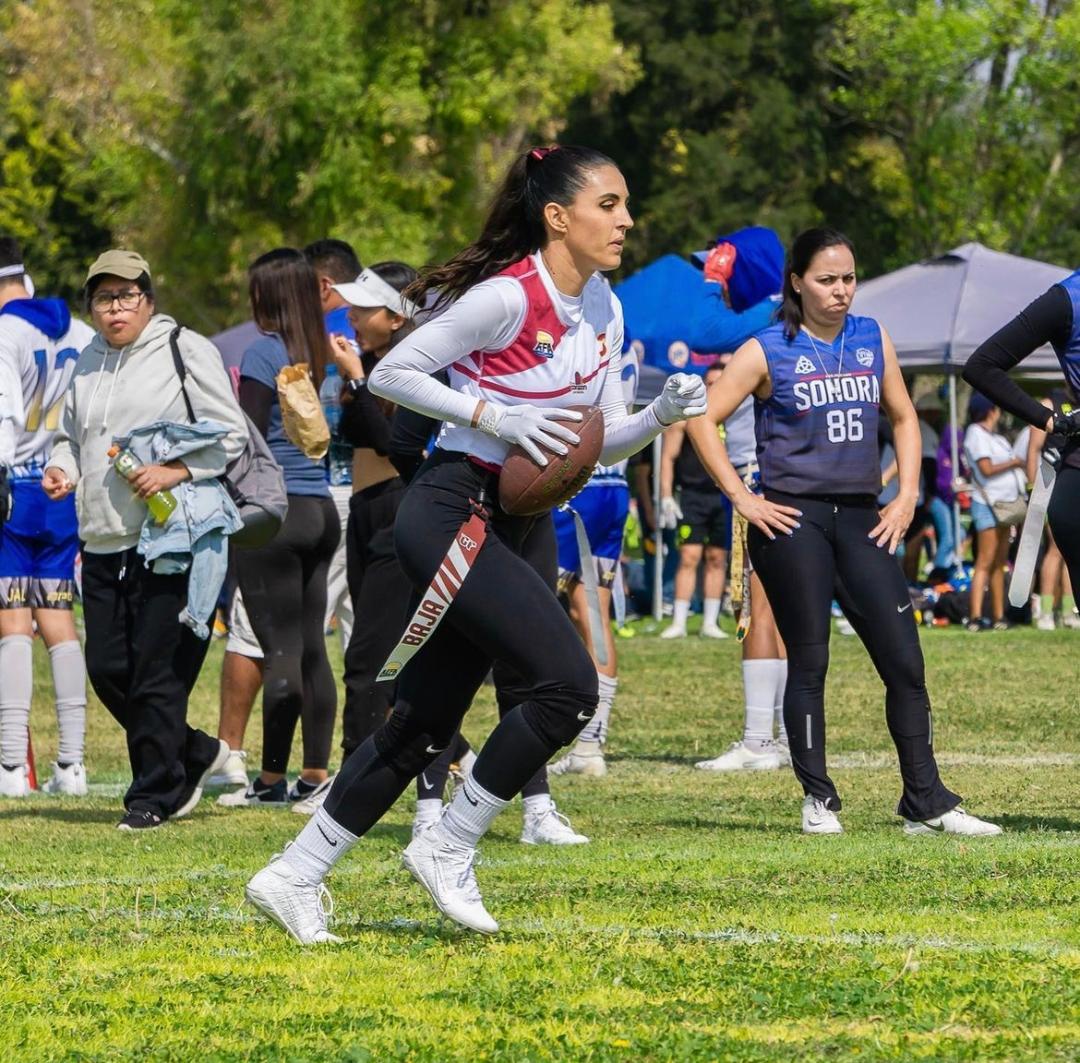 Lleva Silvia Contreras el nombre de Tijuana en alto como campeona mundial Flag Football