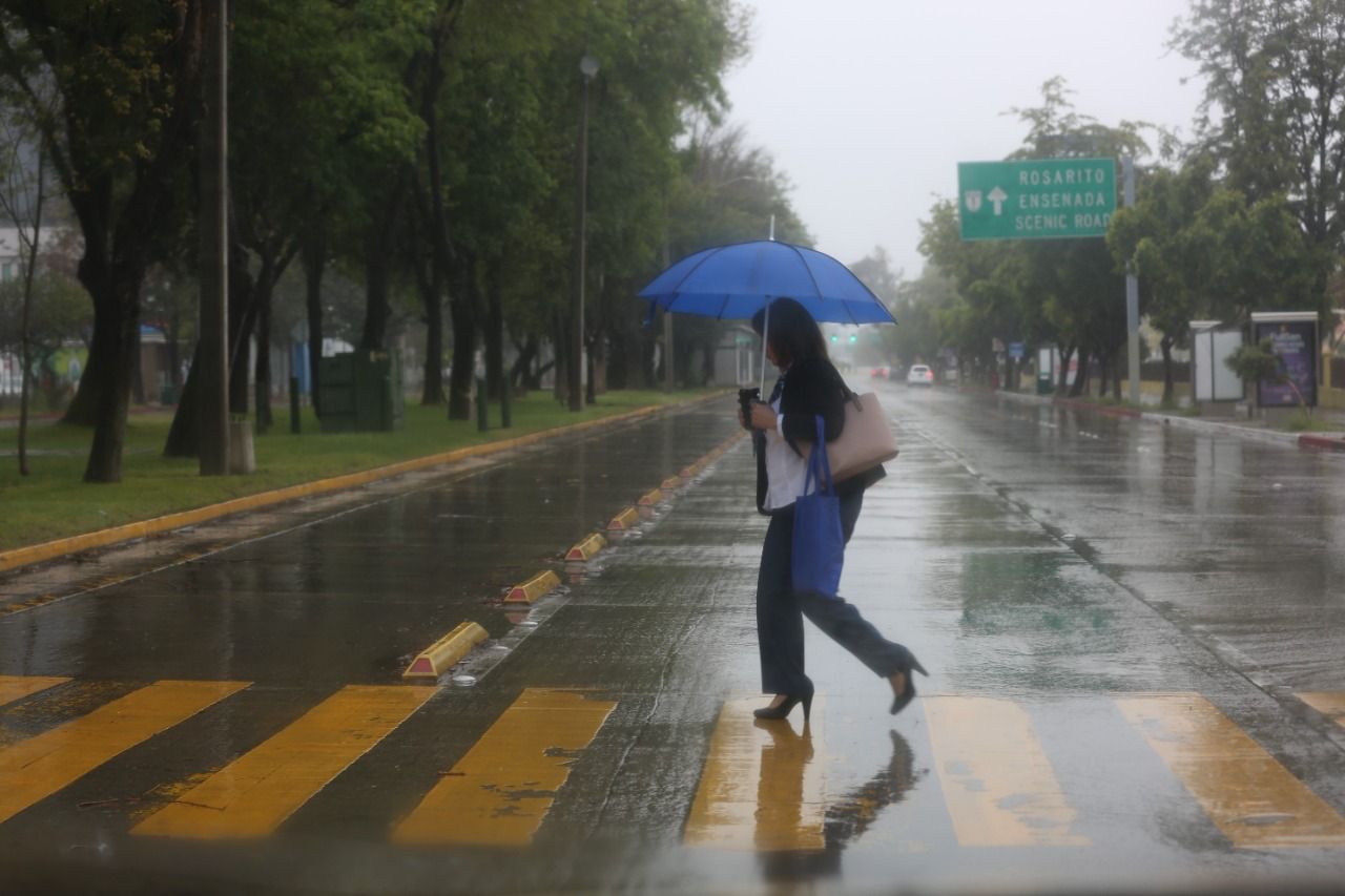 Reporta protección civil municipal saldo blanco tras lluvias en Tijuana