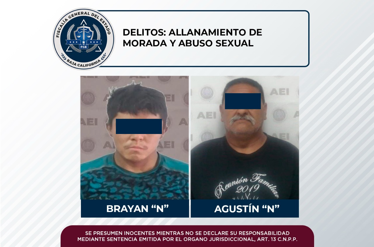 Cumplimenta AEI órdenes de aprehensión por allanamiento de morada y abuso sexual