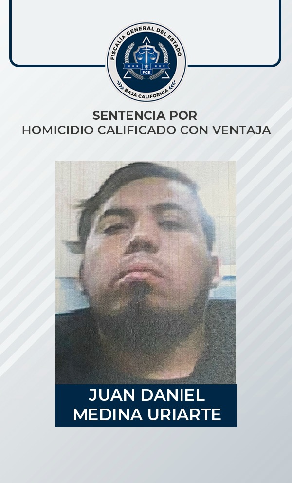 Logra FGE sentencia de 60 años por homicidio calificado con ventaja