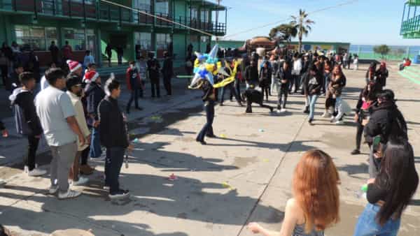 Realizan festejo navideño para alumnas y alumnos de CONALEP Ensenada