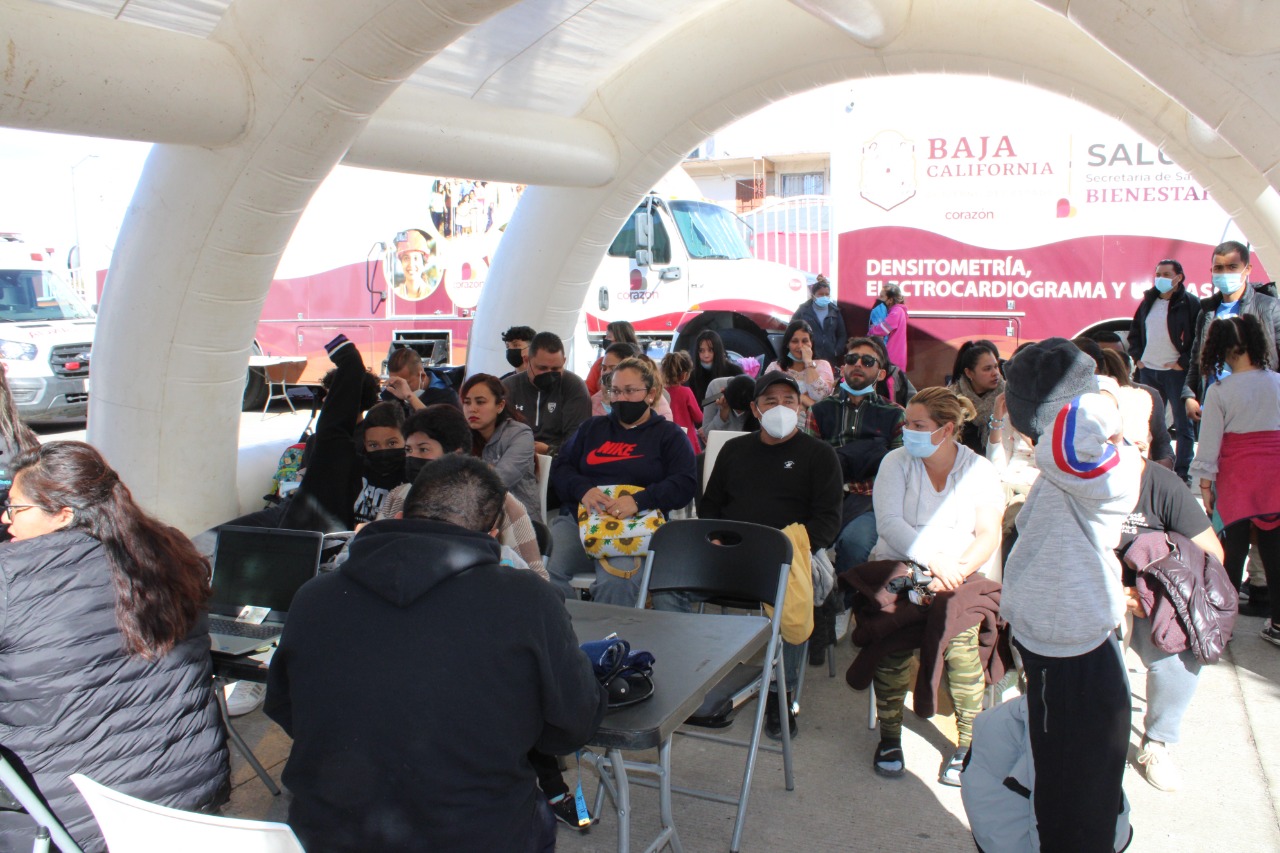 Acudirán centros de Salud Móviles al poblado Primo Tapia de Playas de Rosarito