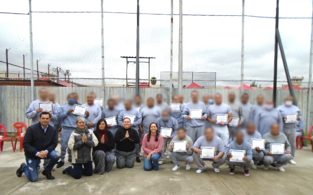 Concluye taller técnicas de meditación básica en el Centro Penitenciario de Tijuana