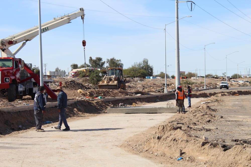 Inicia SIDURT trabajos de rehabilitación de losas de concreto en Bóveda Río Nuevo, Mexicali