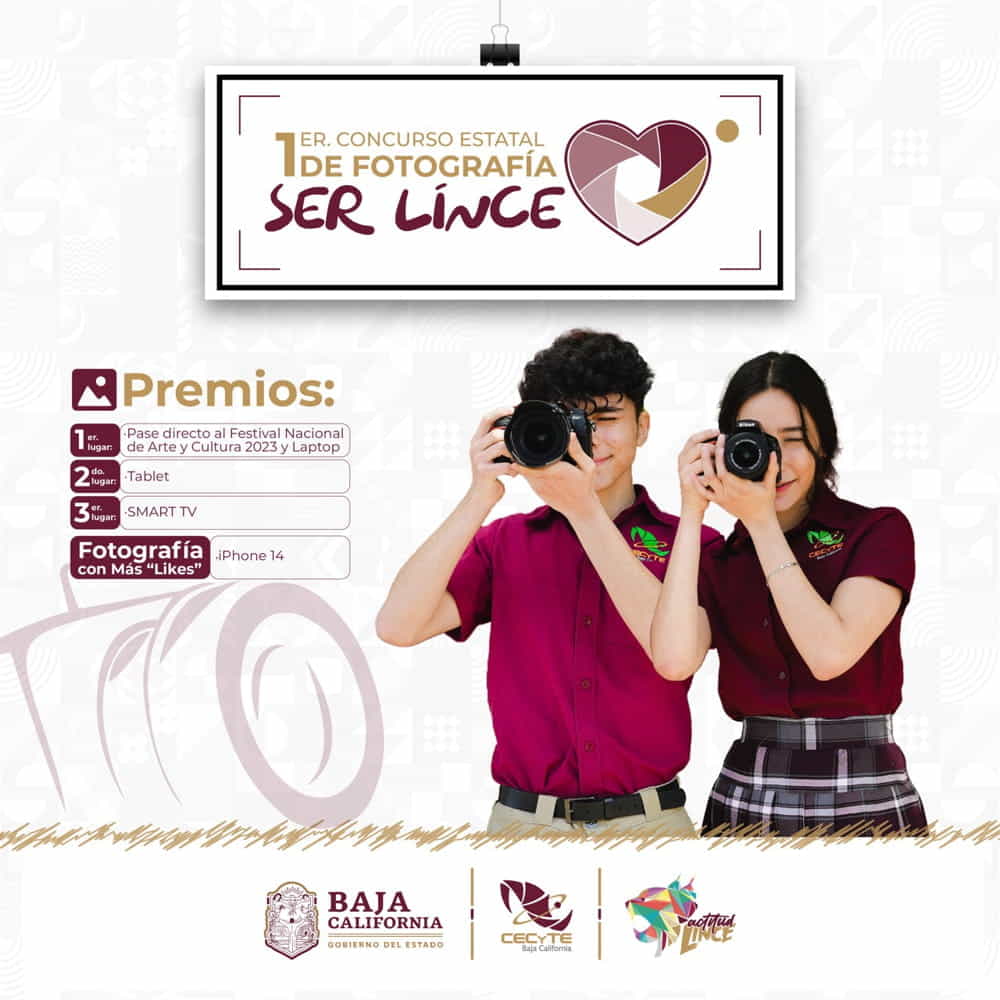 Invita CECyTE BC a participar en el 1er Concurso Estatal de Fotografía “Ser Lince” Edición 2023