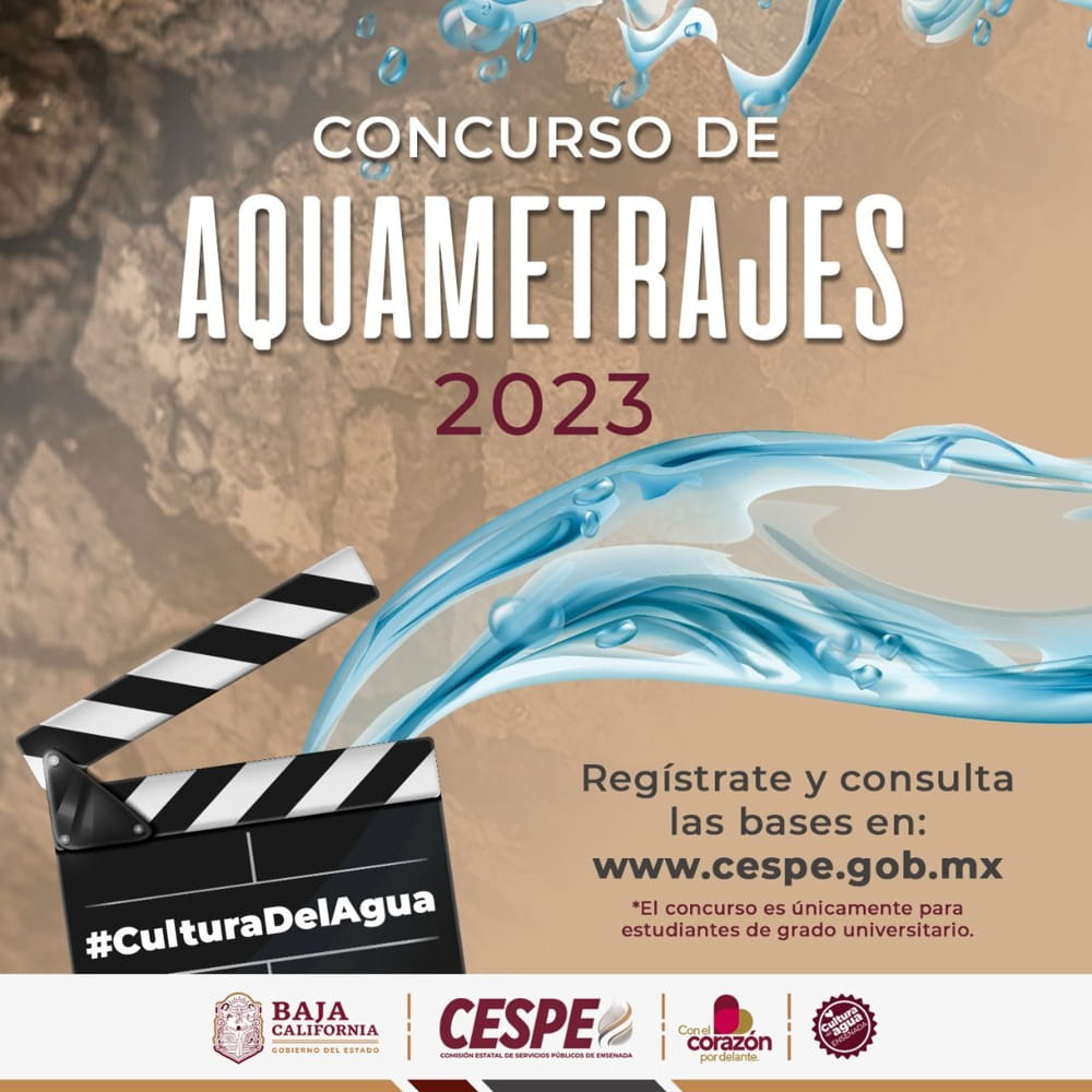 Invita CESPE a participar en concurso Aquametrajes 2023: concientización a través del cine