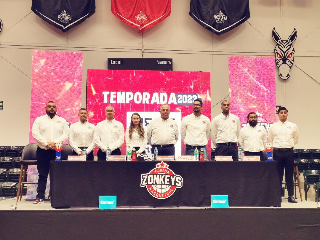 Presenta Tijuana Zonkeys su Cuerpo Técnico para Temporada 2023