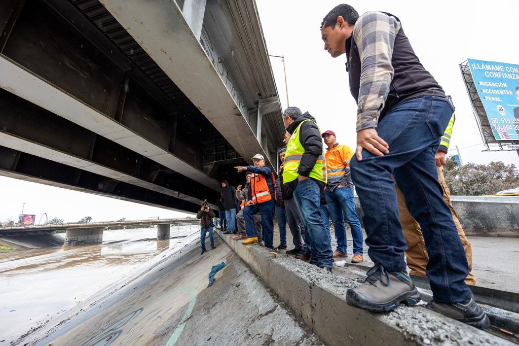 Coordina Ayuntamiento inspección de SICT a puente El Chaparral