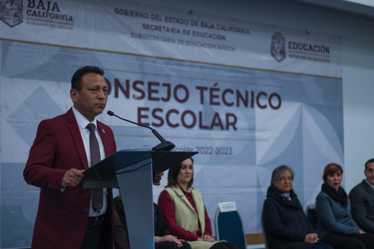 Participan autoridades de educación en tercera sesión ordinaria del consejo técnico escolar