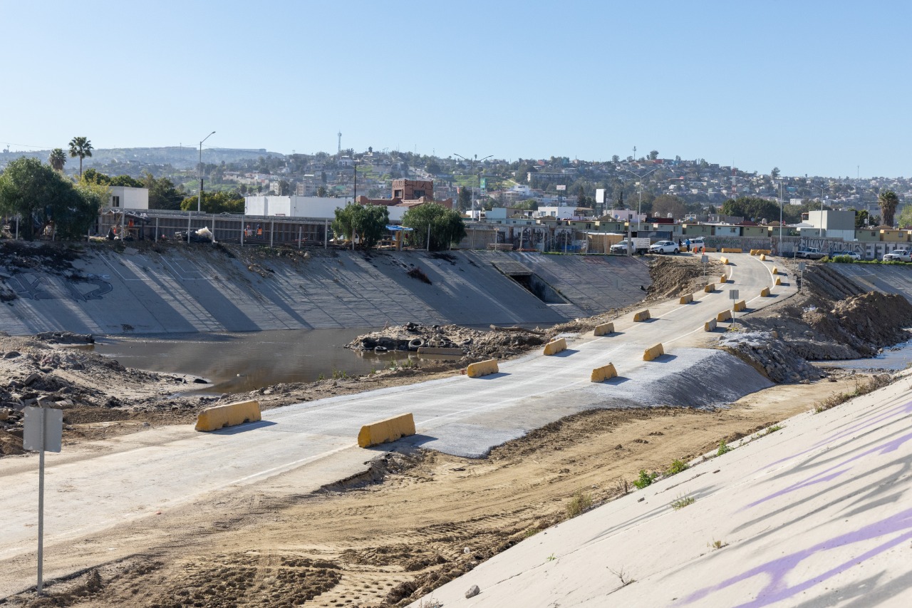 Reabre Gobierno de Baja California terraplén Los Olivos en Tijuana