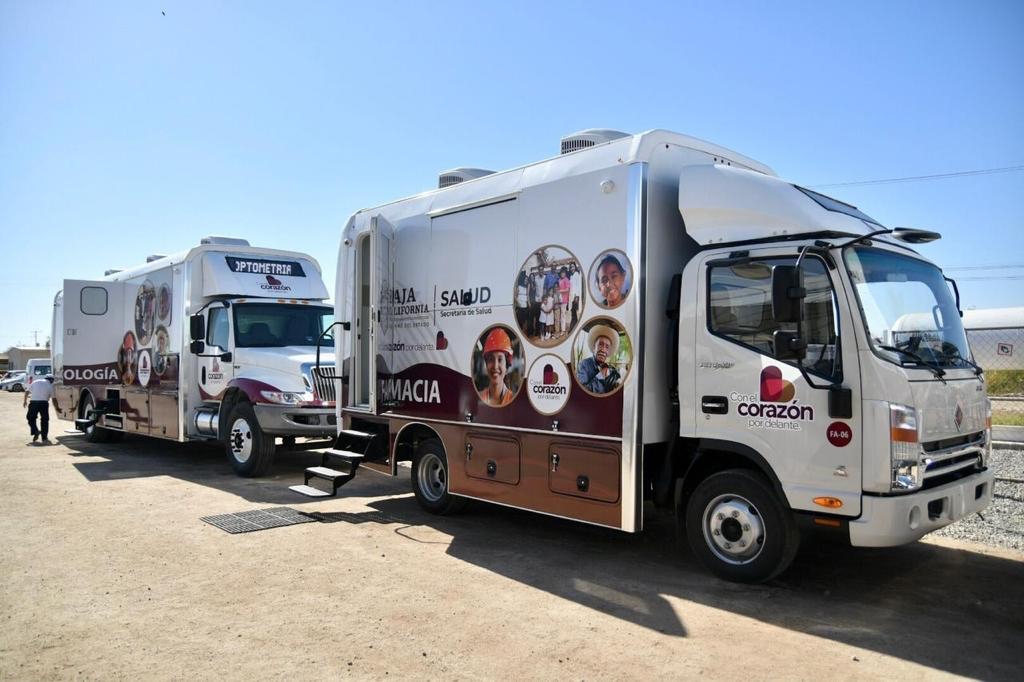 Acercan atención médica a población de San Quintín con centros de salud móviles