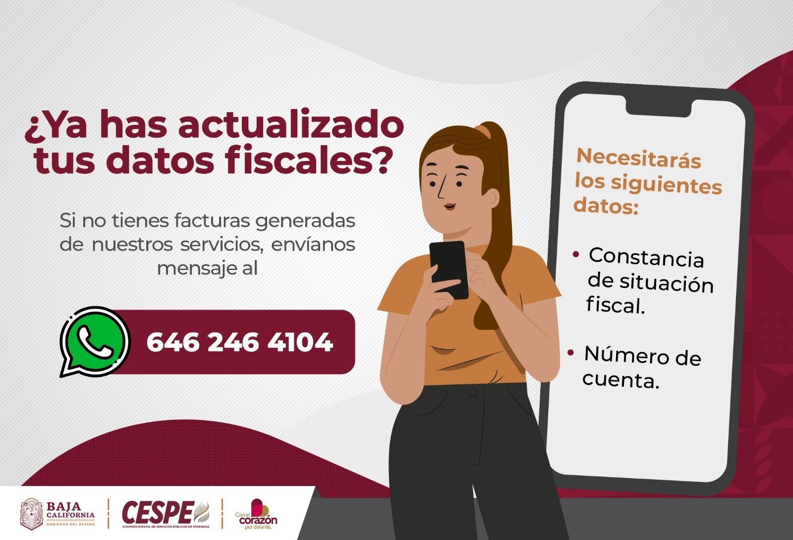 Actualización de datos fiscales es necesaria para que usuarios no domésticos puedan facturar: CESPE