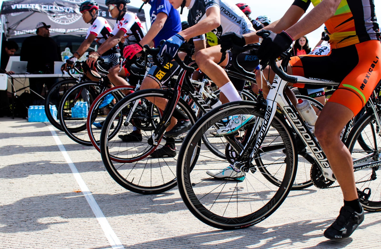 Celebra el INDE BC su segunda etapa estatal de ciclismo de ruta en Playas de Rosarito