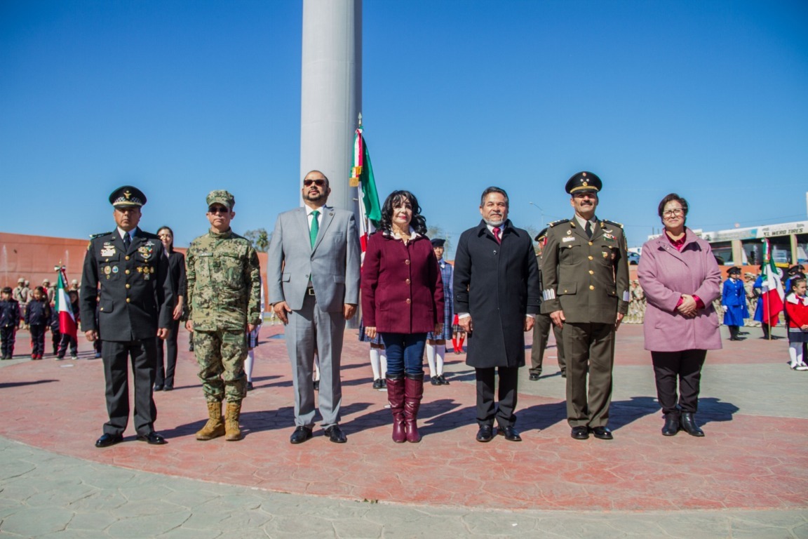 Conmemora Gobierno de Baja California el Día de la Bandera