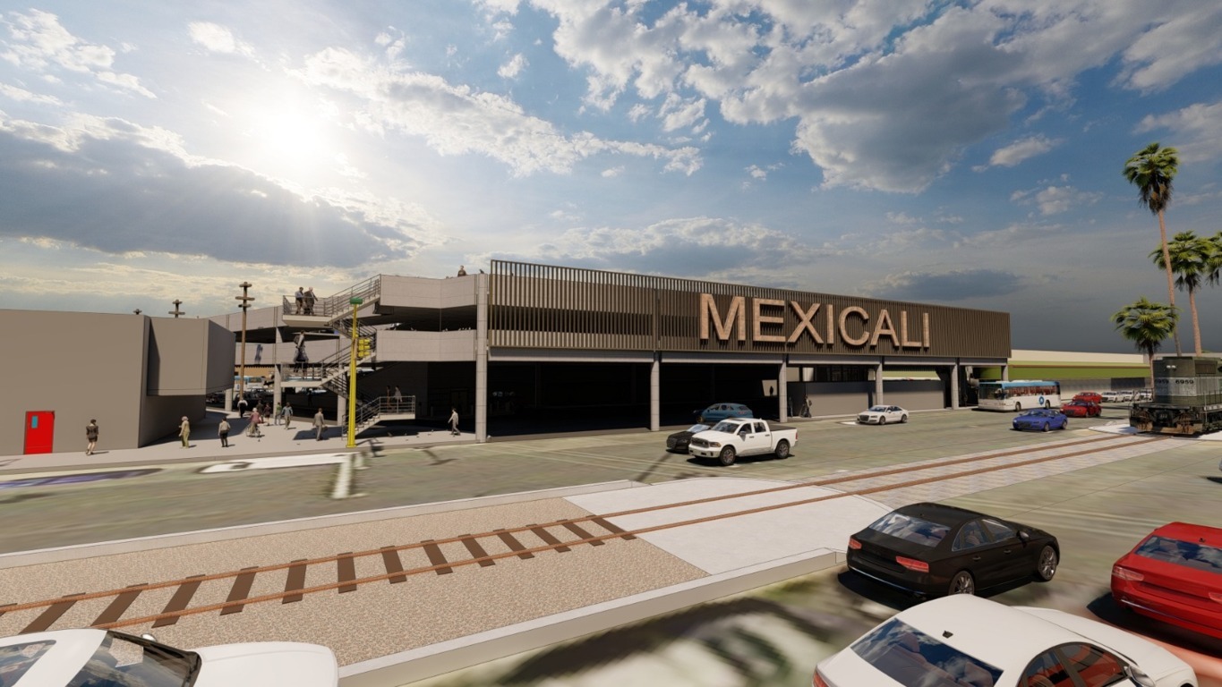 Construye Gobierno de Baja California nuevo estacionamiento en Centro Histórico de la ciudad de Mexicali