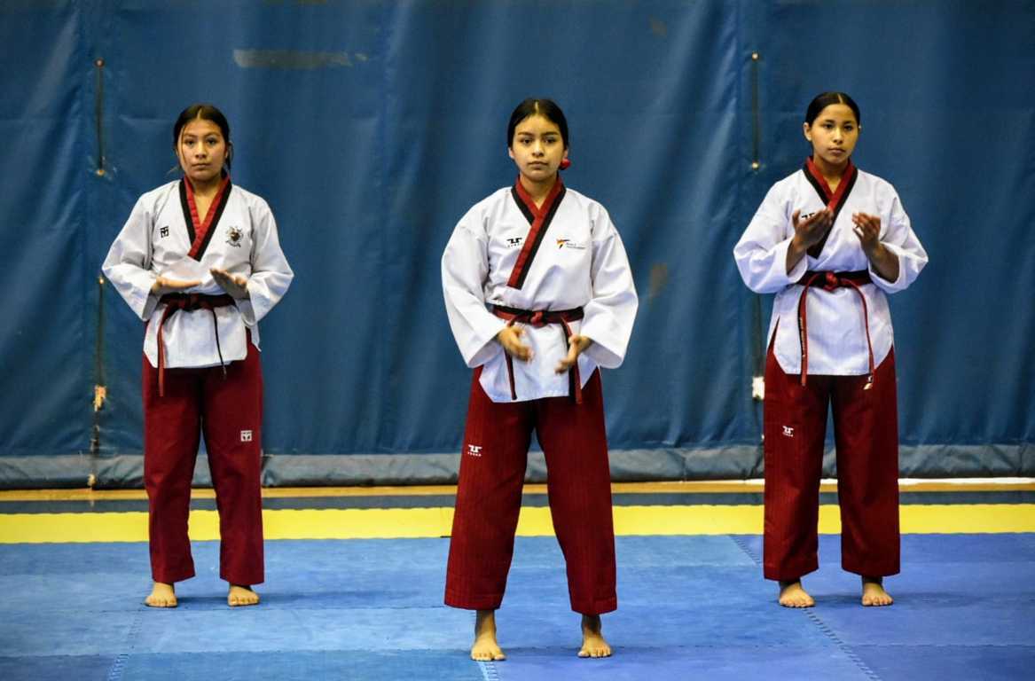 Definen INDE BC y asociación estatal de taekwondo selección de poomsae para el regional CONADE 2023