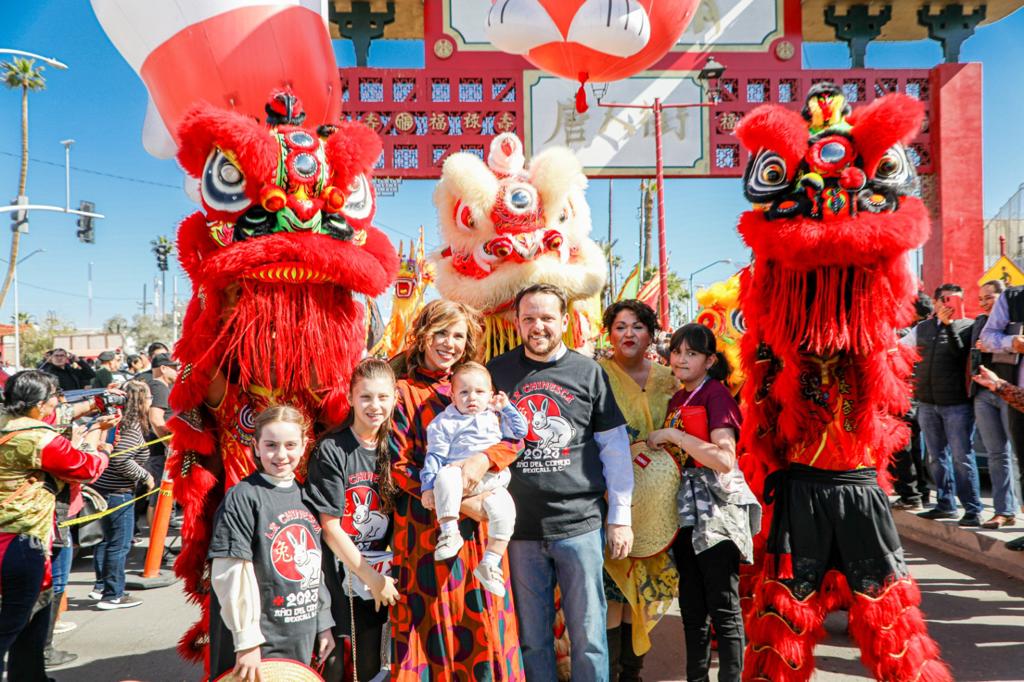 Encabeza Marina del Pilar festejos del año nuevo chino