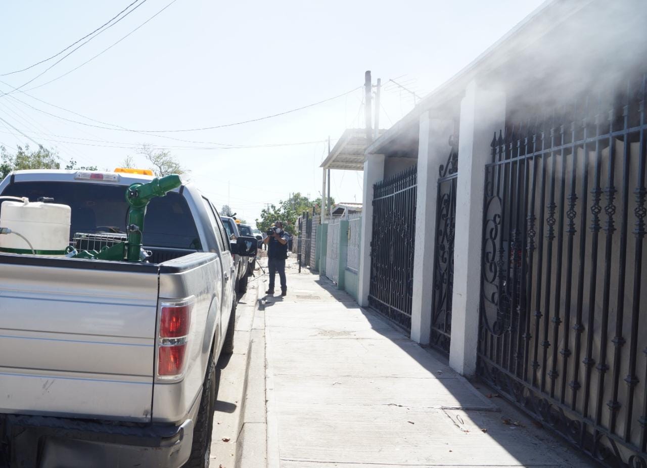 Inicia Jurisdicción de Salud Ensenada nebulización contra el mosquito transmisor del Dengue, Zika y Chikungunya en colonias Indeco y Jesús Munguía para proteger a habitantes