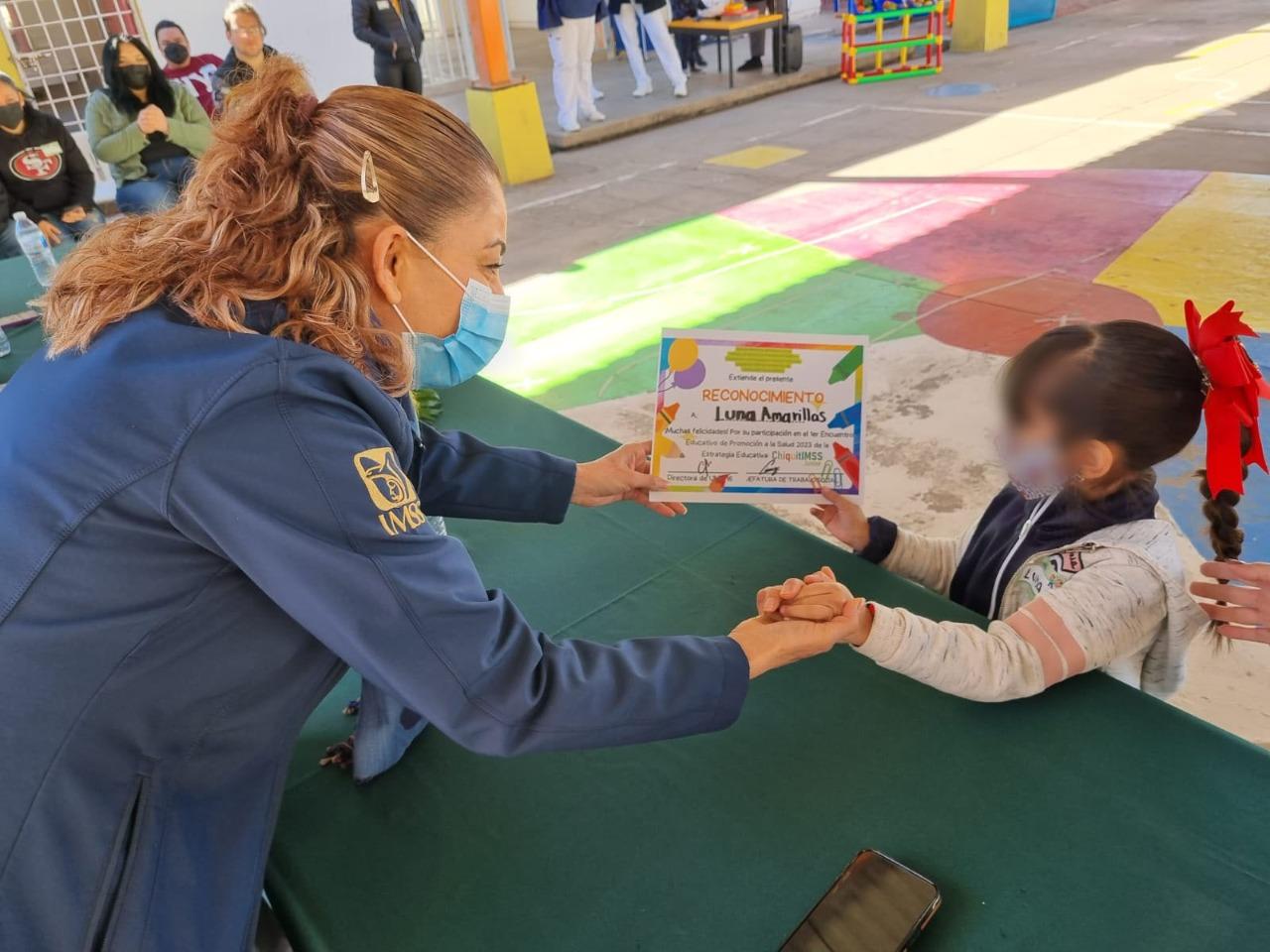 Implementa IMSS BC estrategia educativa CHIQUITIMSS enfocada en cuidados de la salud de niñas y niños