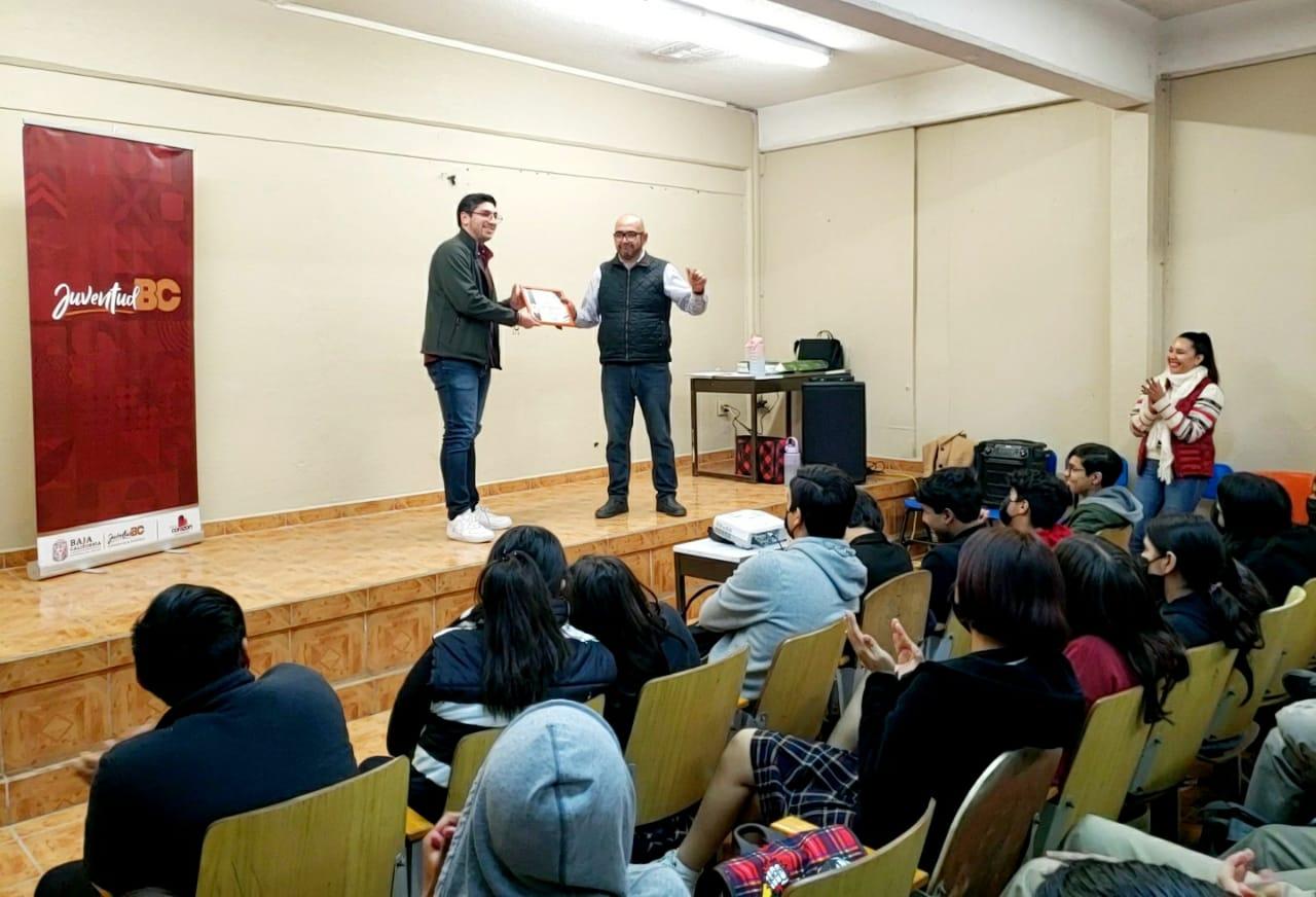 Fomenta juventud BC prácticas saludables en más de mil estudiantes de la secundaria no. 5 de Mexicali