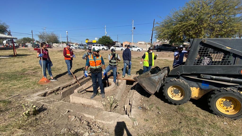 Realizó CESPM jornada de servicios en la colonia San Miguel