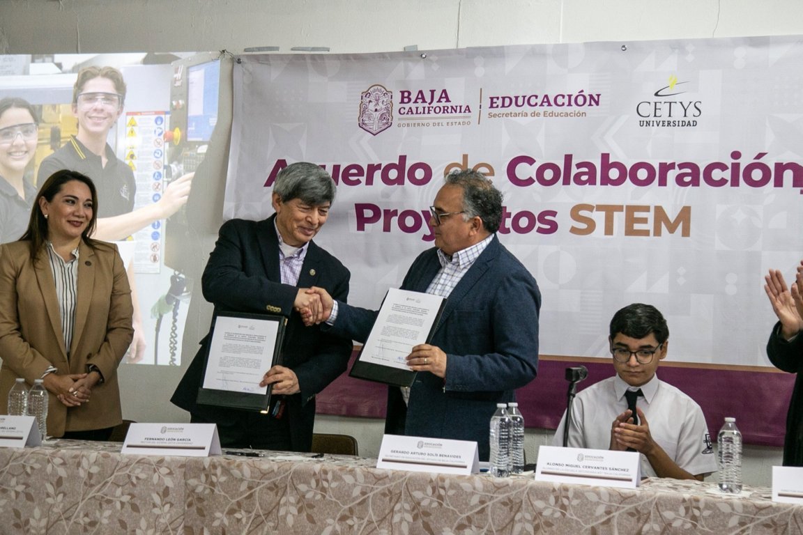 Colaboran Secretaría de Educación y Cetys Universidad para fortalecer el proyecto stem en educación básica