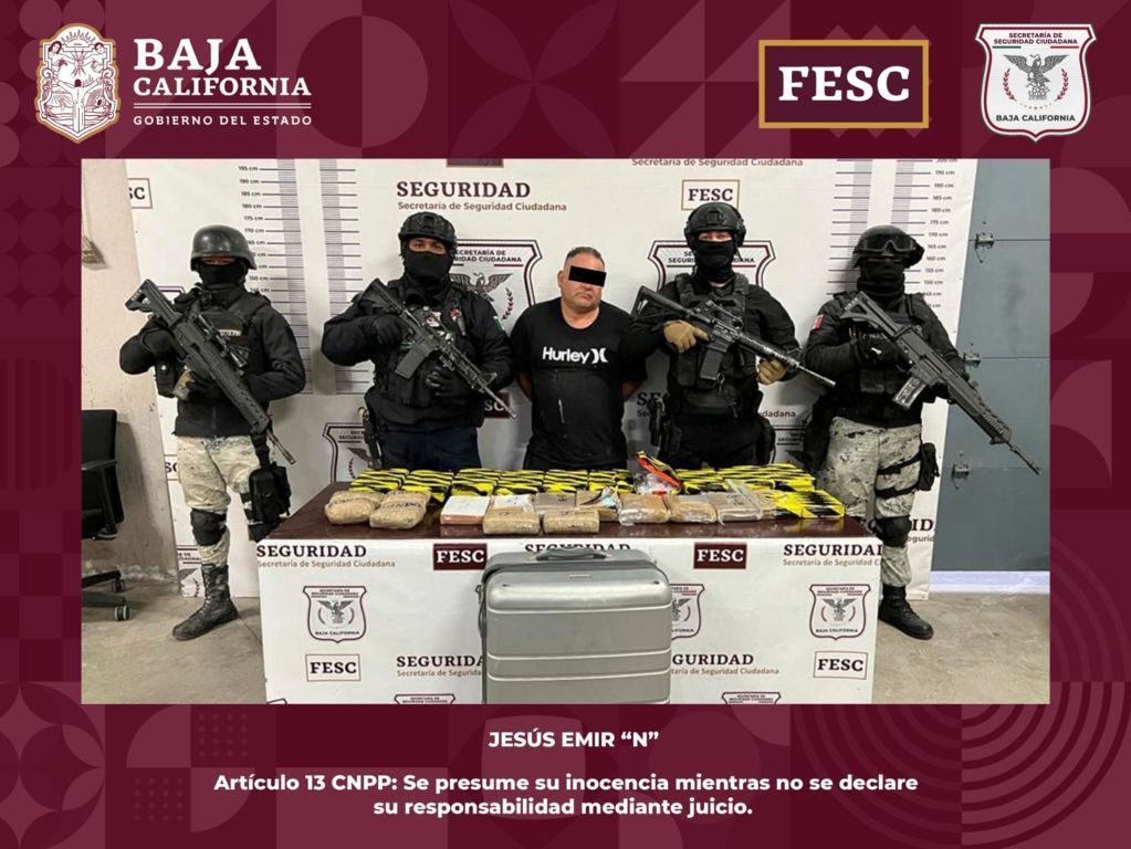 Decomisan más de 23 kilos de fentanilo y seis kilos de heroína en operativo ‘ALFA’