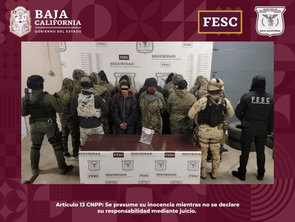 Detiene FESC a tres personas por portación de cartuchos y tráfico de personas, tras operativo “ALFA”