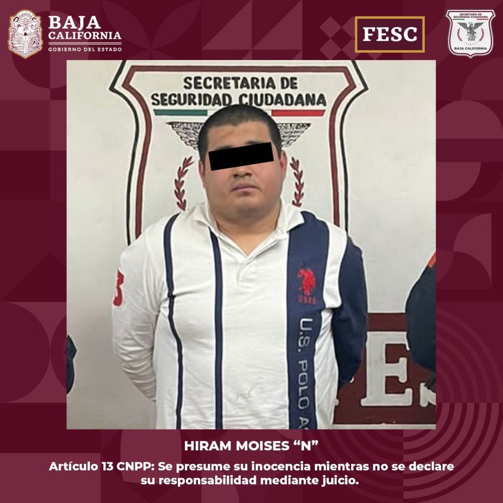 Detiene FESC a presunto falsificador de licencias de conducir en Mexicali