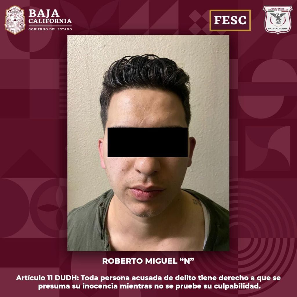 FESC detiene a hombre buscado en Estados Unidos por escapar de prisión y otros delitos