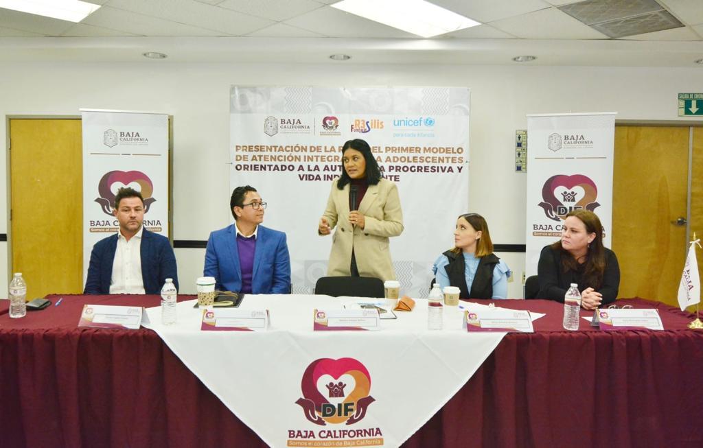 Presenta DIF BC primer modelo de atención integral de autonomía progresiva para adolescentes