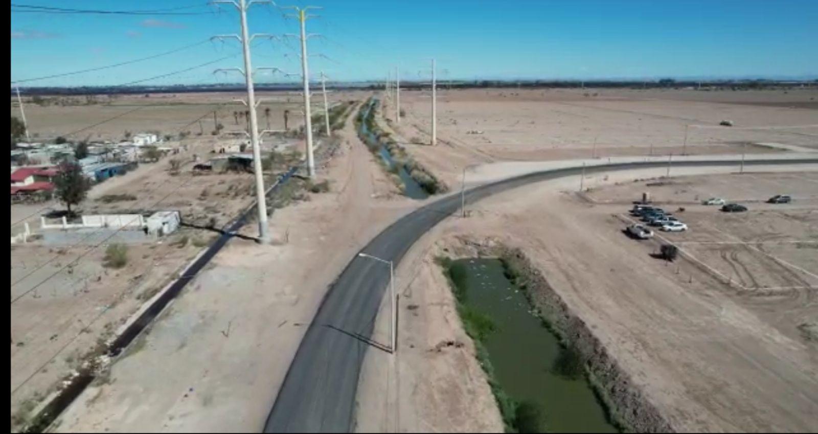 Rehabilita SIDURT más de 5 kilómetros en carretera Santa Isabel dentro de Mexicali