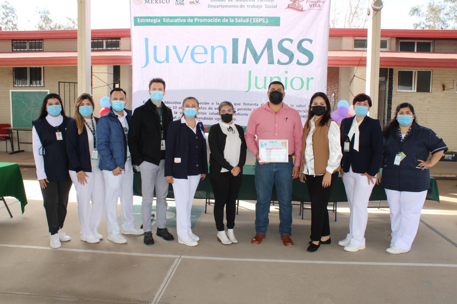 Impulsa IMSS Baja California estrategia educativa JuvenIMSS en población adolescente