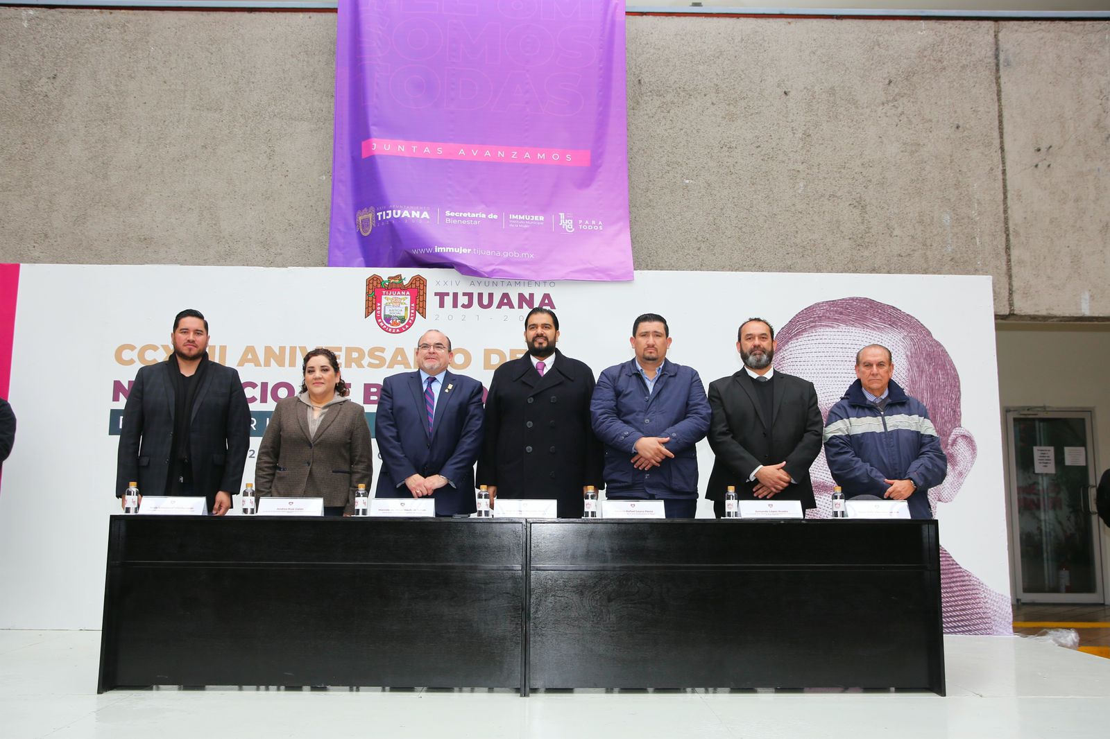 Conmemora ayuntamiento de Tijuana natalicio del benemérito de las américas